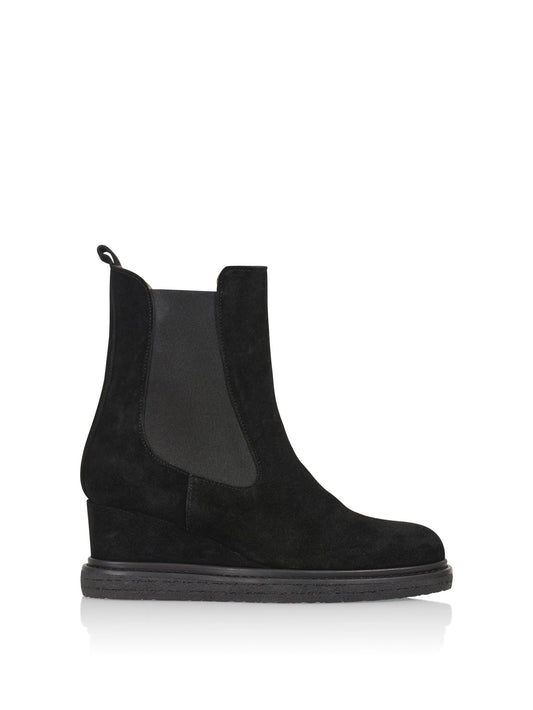 TOULON suede - Enkellaarsjes | Black