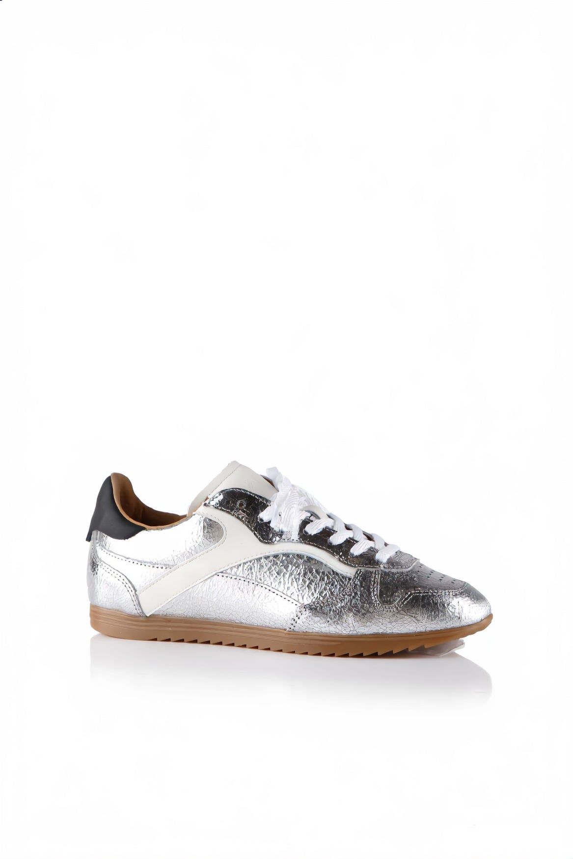 TULA crackled - Sneakers | Silver / Off White