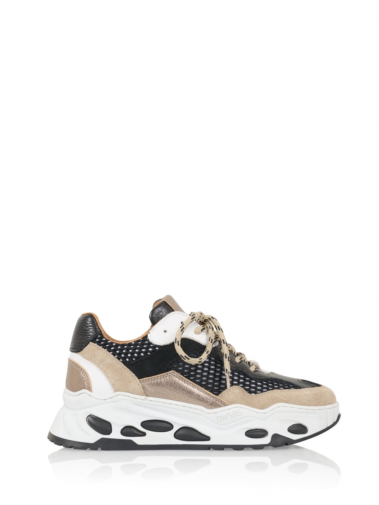 URANUS mesh - Sneakers | Black / Beige
