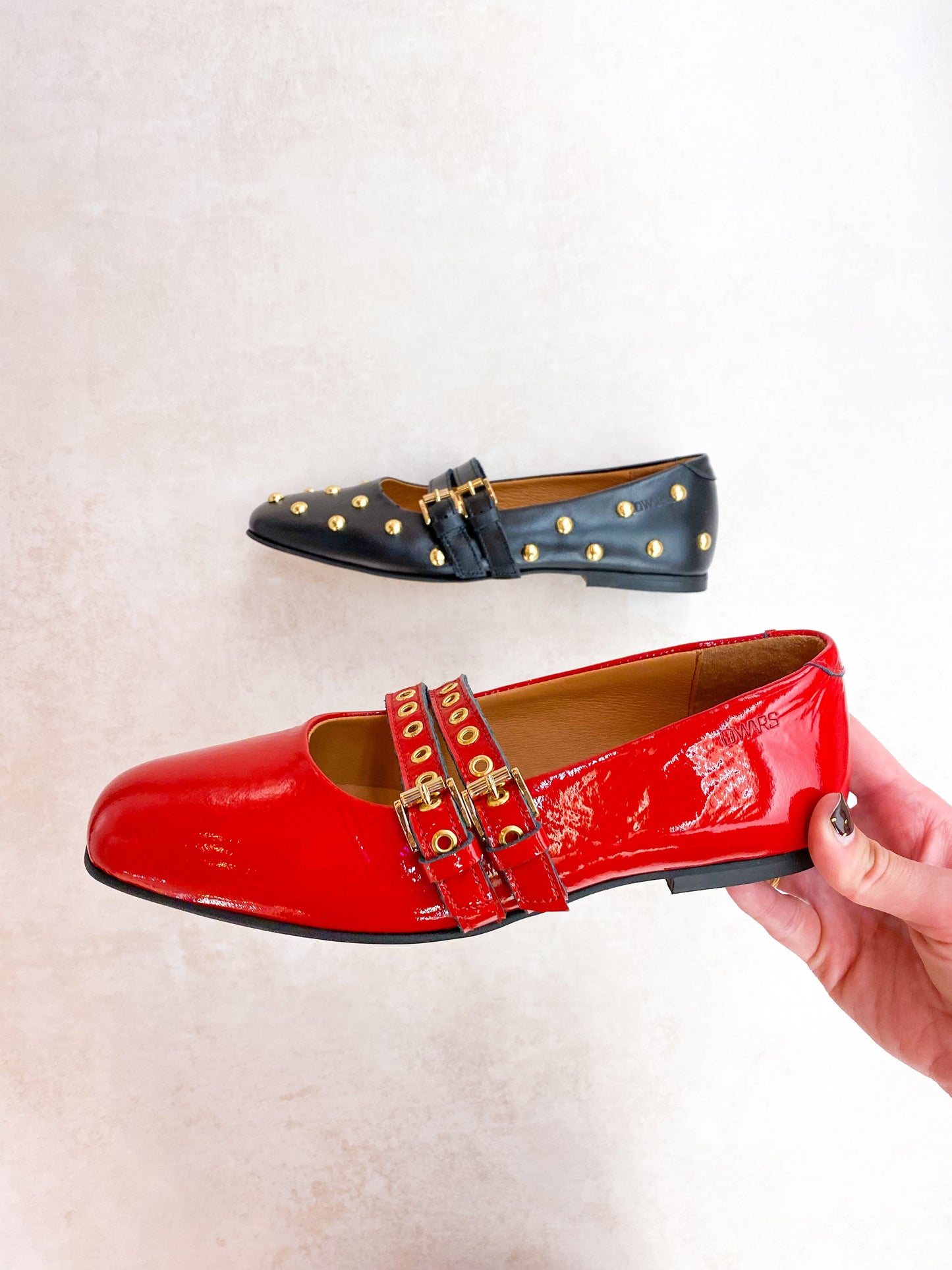 VALLETTA verniz - Ballerina's | Red