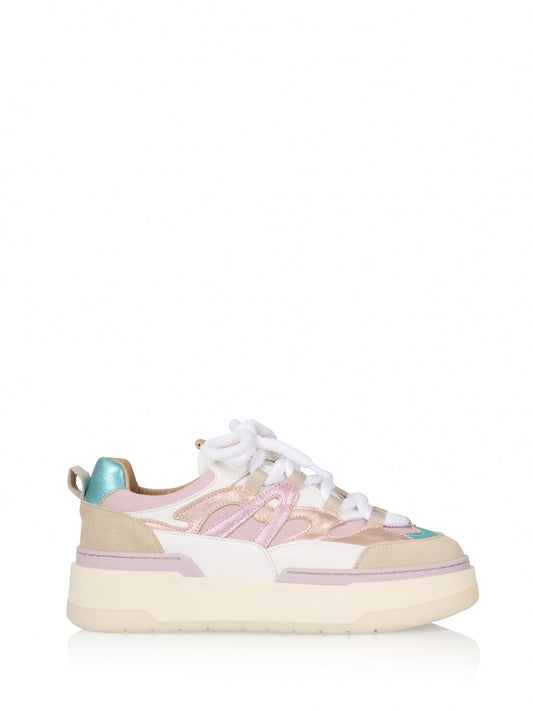 WALTON denim - Sneakers | Sand / Aqua