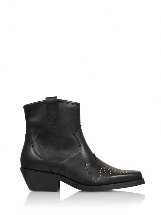 WENEN studs - Enkellaarsjes | Black