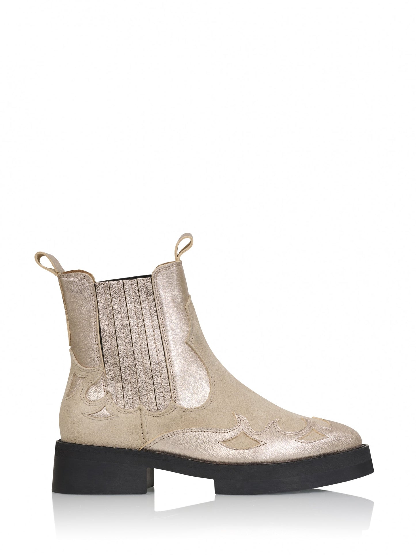 WIDLEY suede - Bikerboots | Stone / Beige