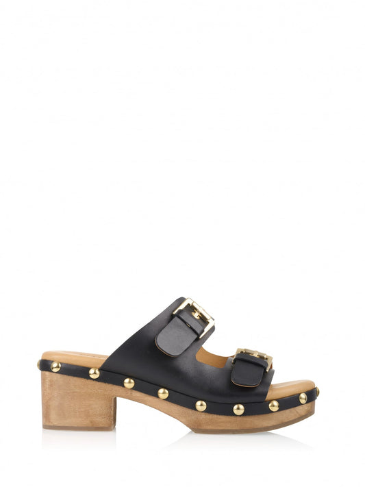 SEVILLA leer - Hakken | Black